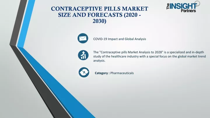 contraceptive pills market size and forecasts