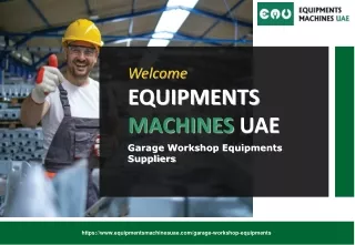Garage Workshop Equipments Suppliers
