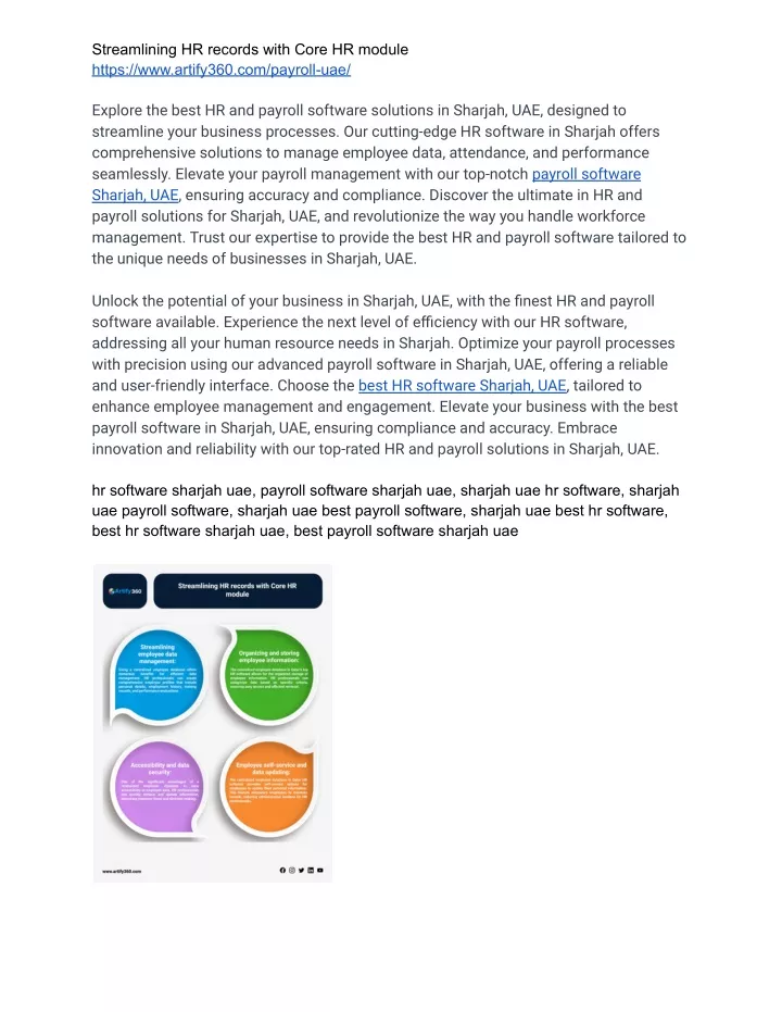 streamlining hr records with core hr module https