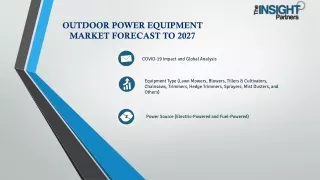 Outdoor Power Equipment Market Opportunities & Forecasts to 2027