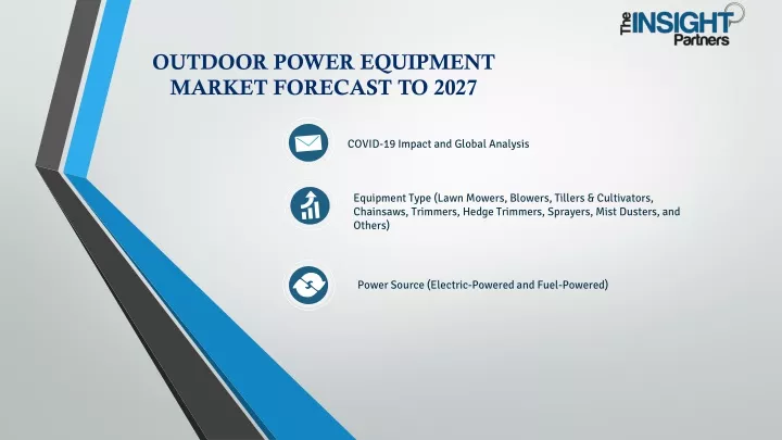 outdoor power equipment market forecast to 2027