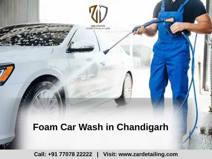 PPT Shine On with Foam Car Wash in Chandigarh PowerPoint Presentation