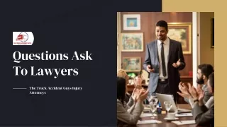 Legal Inquiries: 60 Crucial Questions for Attorneys