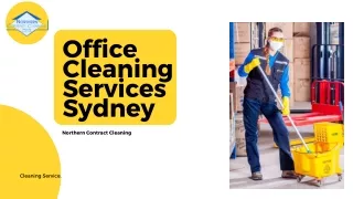 Office Cleaning Services Sydney - Northern Contract Cleaning - Commercial Cleaning Company