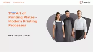 the art of printing plates modern printing processes