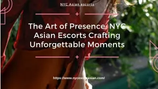 The Art of Presence NYC Asian Models Crafting Unforgettable Moments