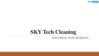 SKY Tech Cleaning - Car Washer