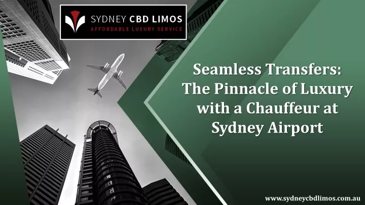 seamless transfers the pinnacle of luxury with