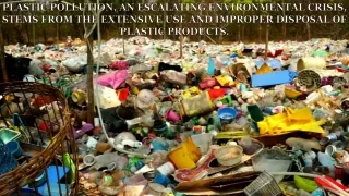 Plastic pollution, an escalating environmental crisis- Henning Weigand