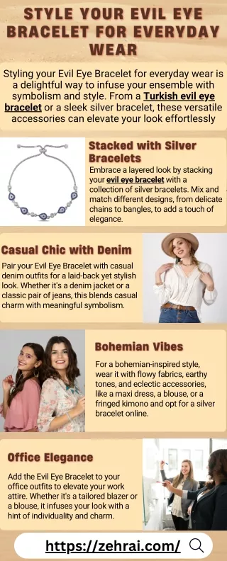 Style Your Evil Eye Bracelet for Everyday Wear