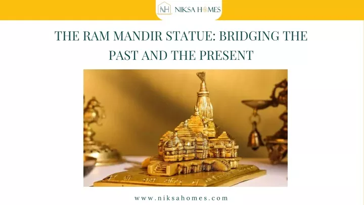 the ram mandir statue bridging the past