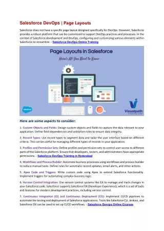 salesforce devops page layouts
