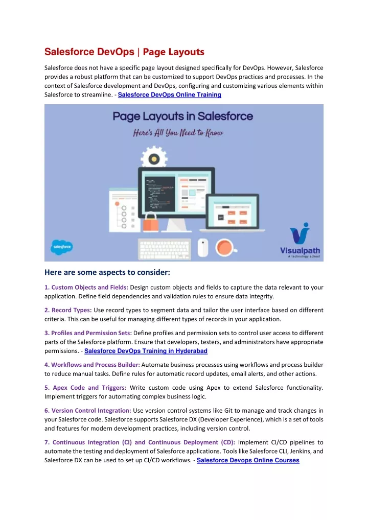 salesforce devops page layouts