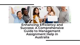 Expert Management Assignment Help in Australia