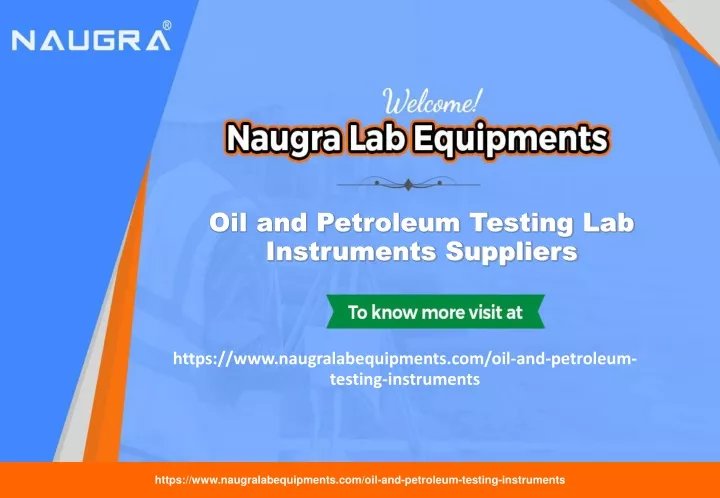 oil and petroleum testing lab instruments