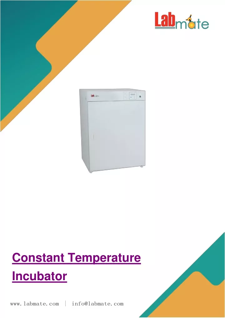 constant temperature incubator