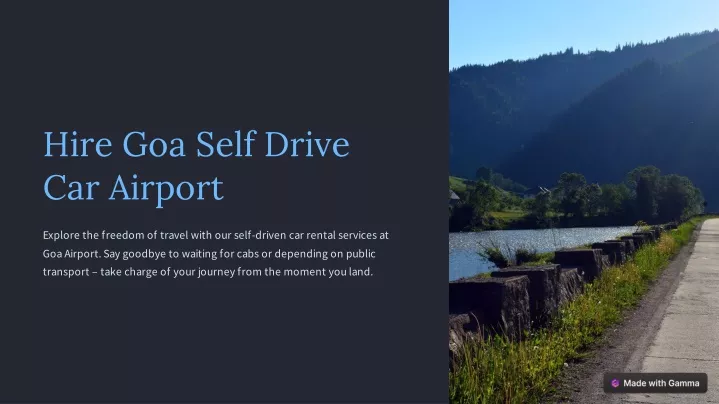 hire goa self drive car airport