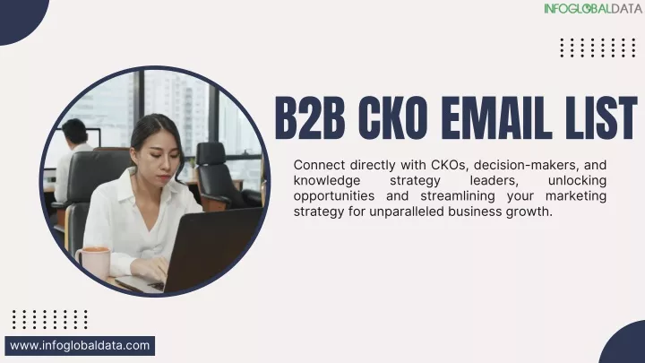b2b cko email list connect directly with ckos