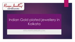 Indian Gold plated jewellery in Kolkata