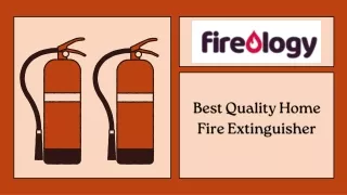 best quality home fire extinguisher
