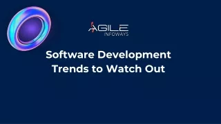 Software Development Trends