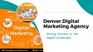 Maximize Your Business Growth with a Denver Digital Marketing Agency