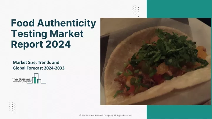 food authenticity testing market report 2024