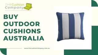 Buy Premium Outdoor Cushions in Australia from The Cushion Company