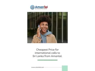 Cheap International Calling Card to Call Sri Lanka