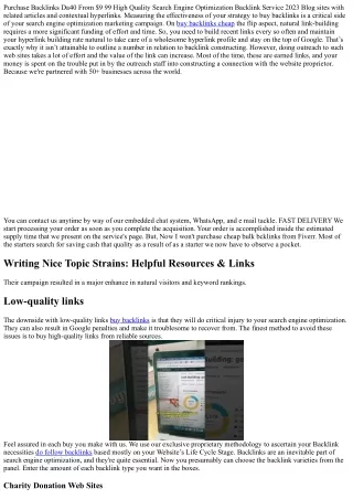 purchase backlinks da40 from 9 99 high quality
