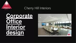 Corporate Office Interior design Innovative Functional Interiors