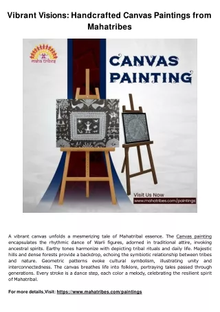 Mastering the Art:Unleashing Creativity through Canvas Painting and canvas paint