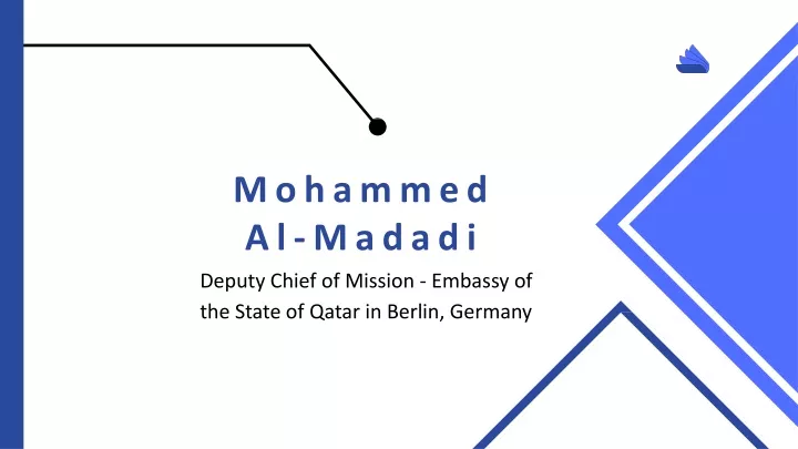 mohammed al madadi deputy chief of mission