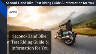 Second-Hand Bike_ Test Riding Guide & Information for You