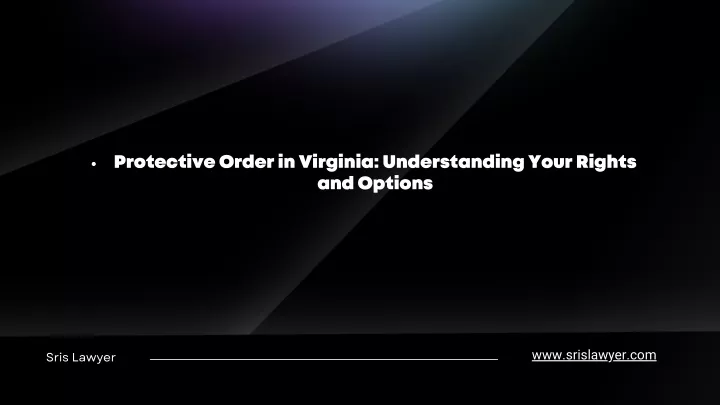 protective order in virginia understanding your