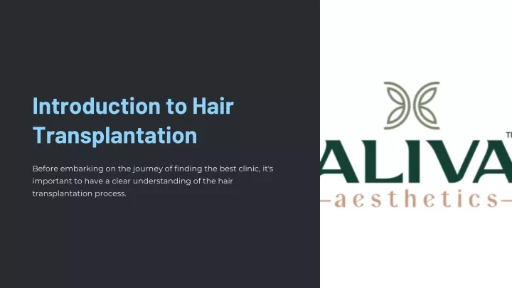 introduction to hair transplantation