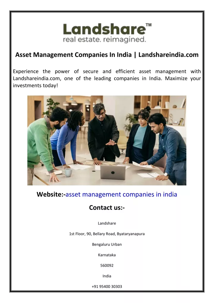 asset management companies in india