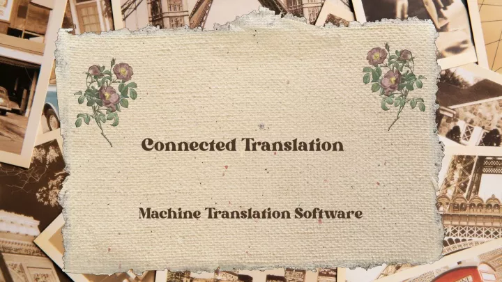 connected translation