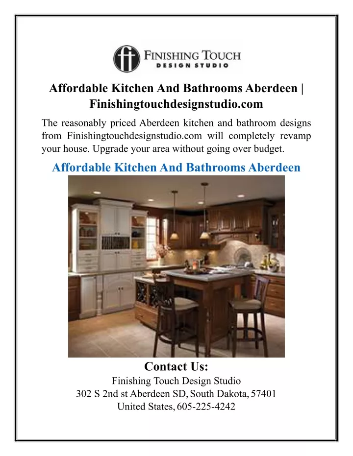 affordable kitchen and bathrooms aberdeen