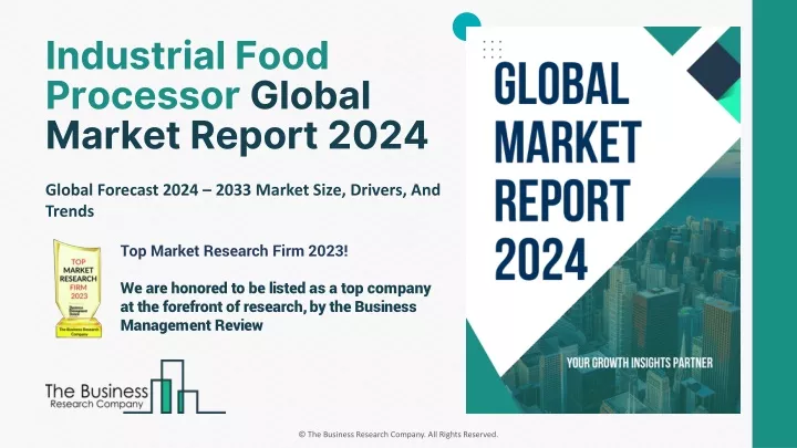 industrial food processor global market report