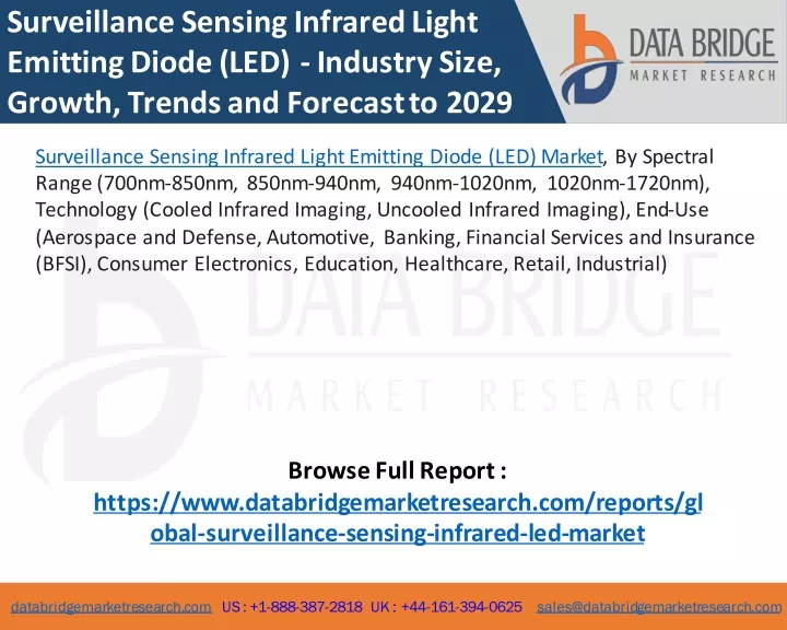 surveillance sensing infrared light emitting