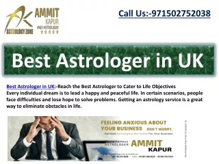 best astrologer in UK