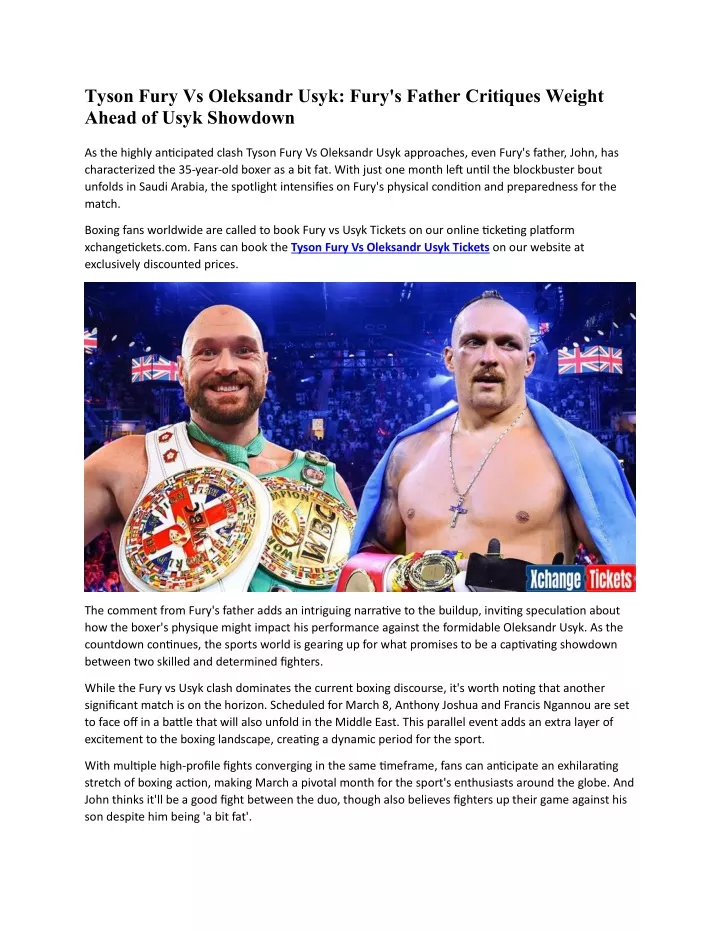 tyson fury vs oleksandr usyk fury s father