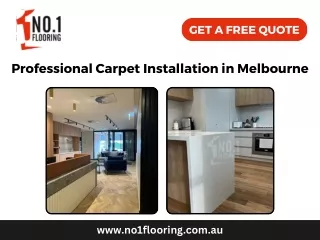 Professional Carpet Installation in Melbourne