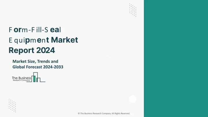 form fill seal equipment market report 2024