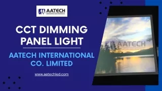 CCT Dimming Panel Light