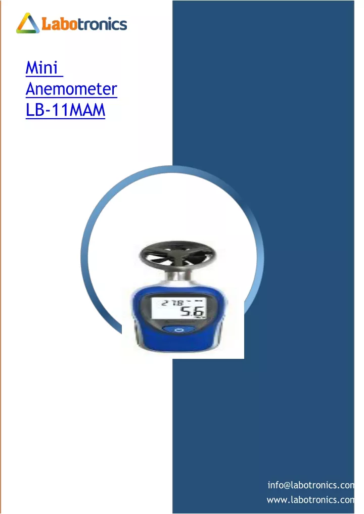 mini anemometer lb 11mam