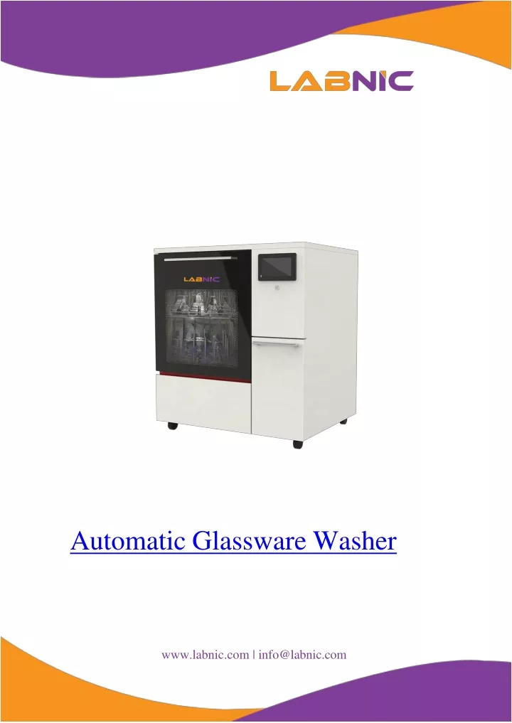 automatic glassware washer