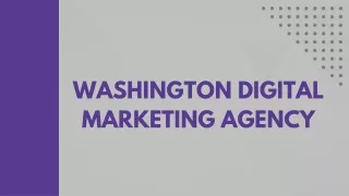 Washington Digital Marketing Agency