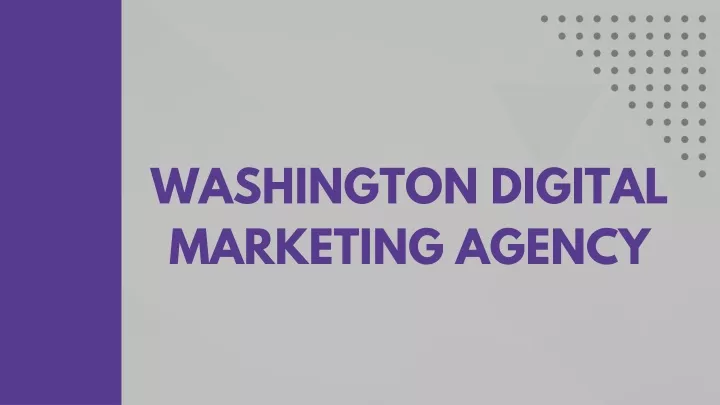 washington digital marketing agency